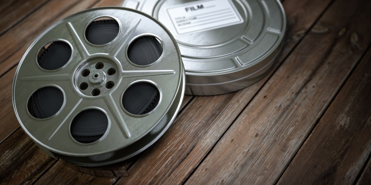 vintage film reels in cans for article by kelley way titled what happens to my royalties if i die